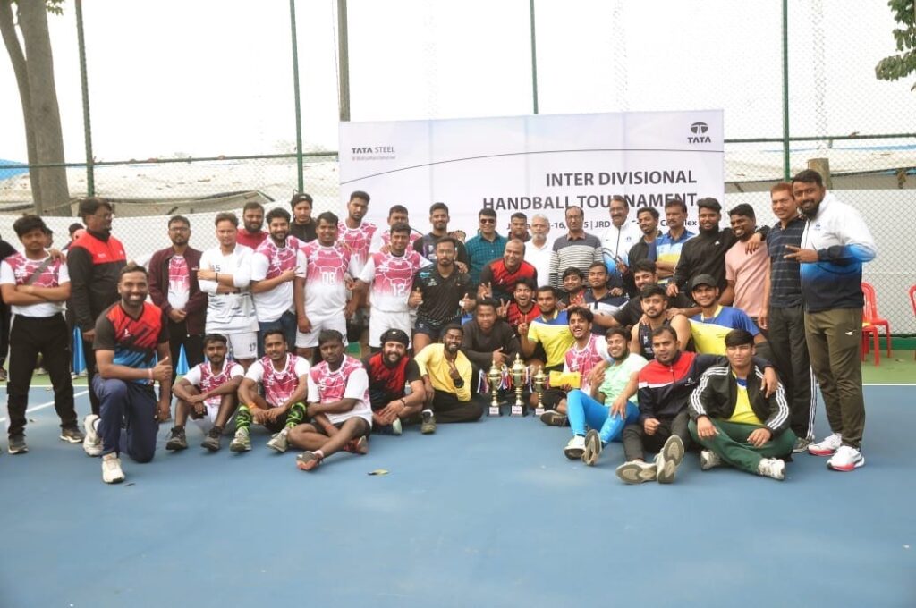 Jamshedpur News:Tata Steel’s Inter-Divisional Handball tournament for Men concludes