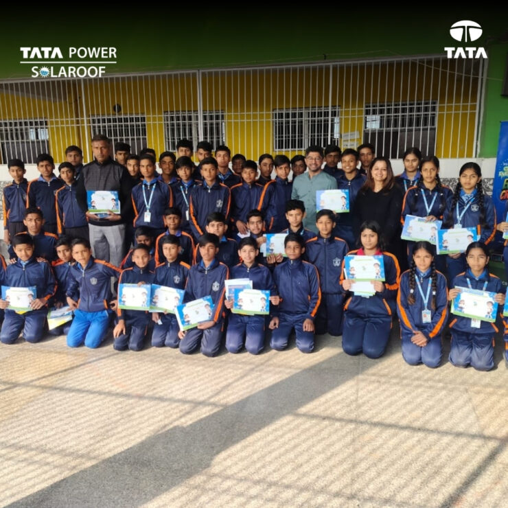 Jamshedpur News :Tata Power Launches India’s Largest Energy Literacy Movement; To Sensitize 5 lakh students on solar energy adoption across 1000 schools in Uttar Pradesh