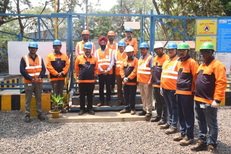 Pankaj Satija, EIC, FAMD, Tata Steel with BPCL and Tata Steel officials during inauguration of the PNG facility at FAP Jajpur