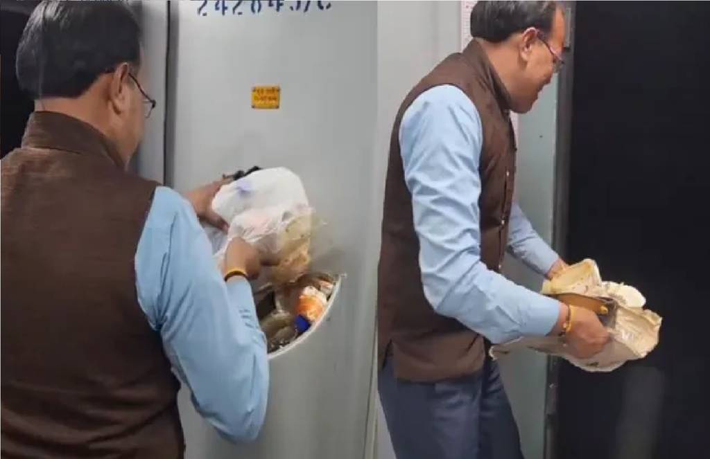 Indian Railways :Threw Garbage from a Moving Train, Lost the Job