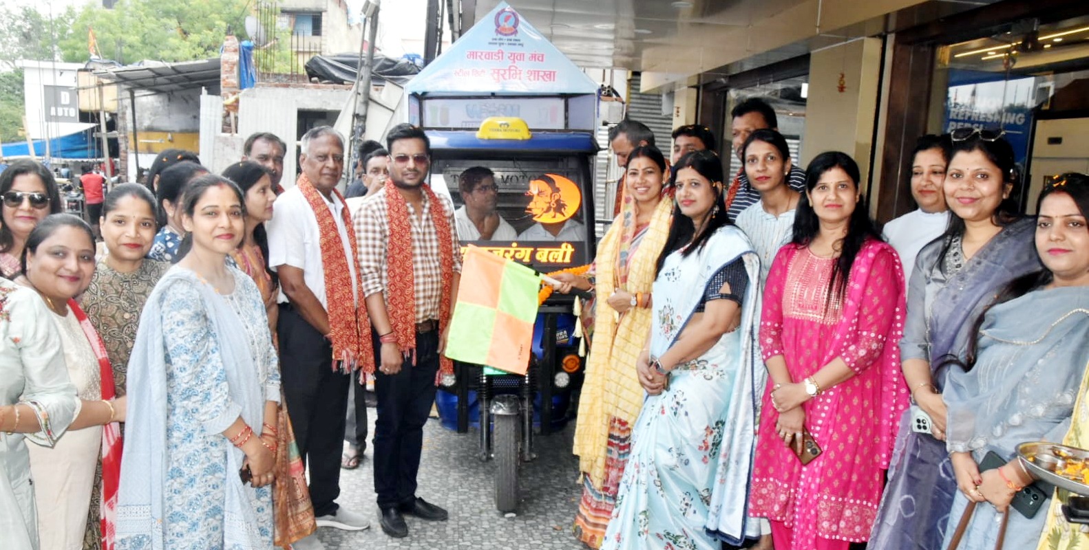 JAMSHEDPUR NEWS :मारवाड़ी युवा मंच सुरभि शाखा ने किया ‘चलत शीतल अमृत धारा’ का शुभारंभ