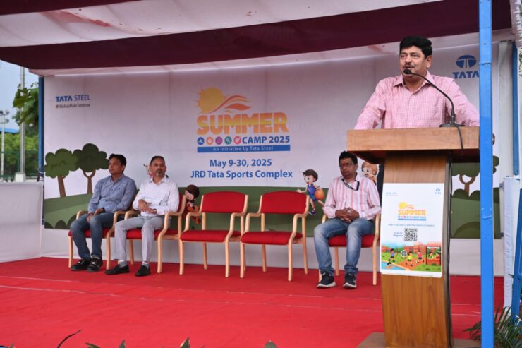 JAMSHEDPUR NEWS :जेआरडी टाटा स्पोर्ट्स कॉम्प्लेक्स में समर कैंप 2025 का शुभारंभ हुआ