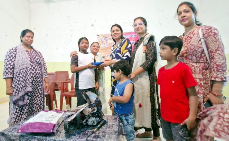 JAMSHEDPUR NEWS :सुरभि शाखा ने बच्चों के लिए काशीडीह केंद्र में लगाया समर कैंप