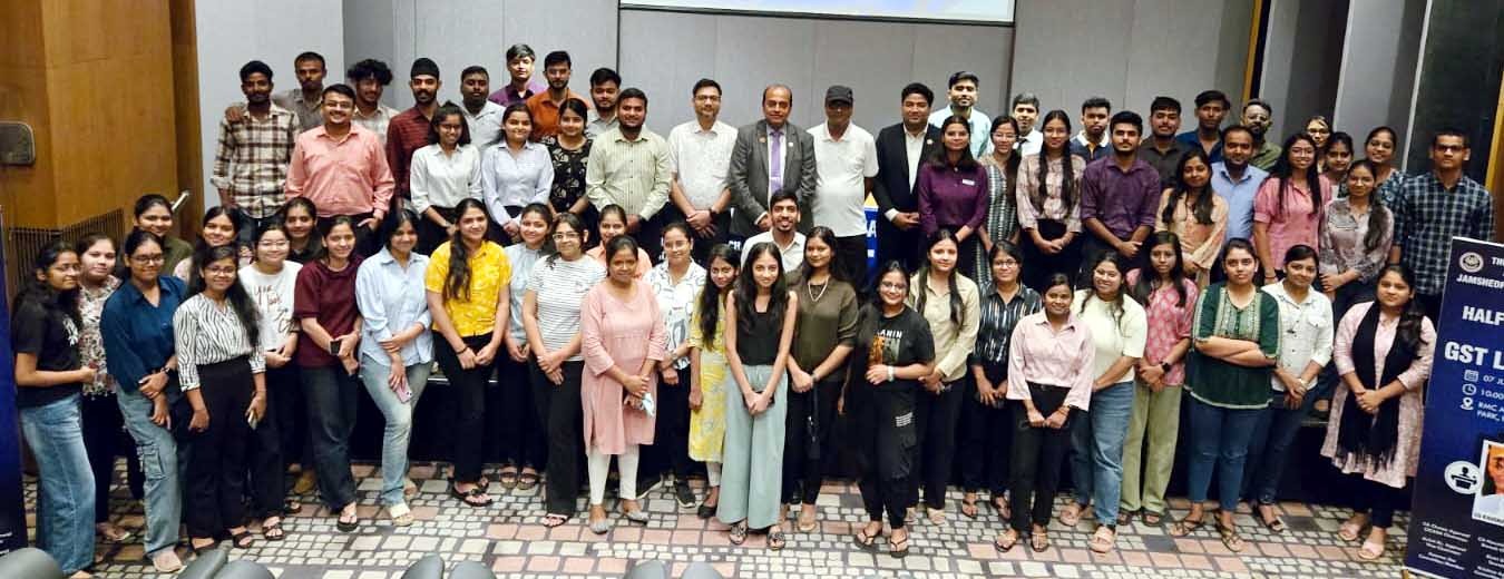 JAMSHEDPUR NEWS :सीए छात्रों को जीएसटी विवादों पर सैद्धांतिक शिक्षा और व्यावहारिक अनुप्रयोग की दी गयी जानकारी