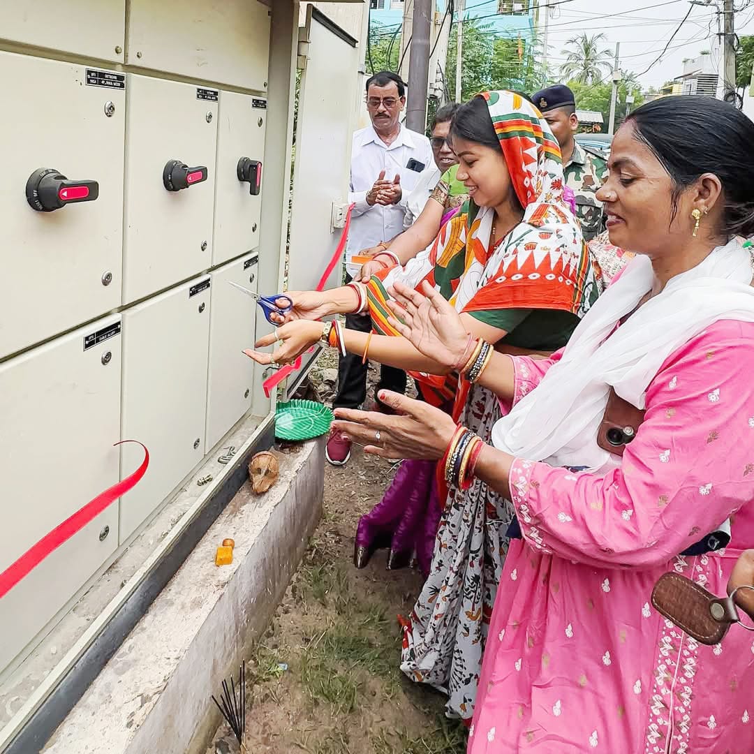 JAMSHEDPUR NEWS :बागुनहातू में टाटा स्टील यूआईएसएल ने शुरू की बिजली आपूर्ति, 3000 से अधिक परिवारों को मिलेगा लाभ