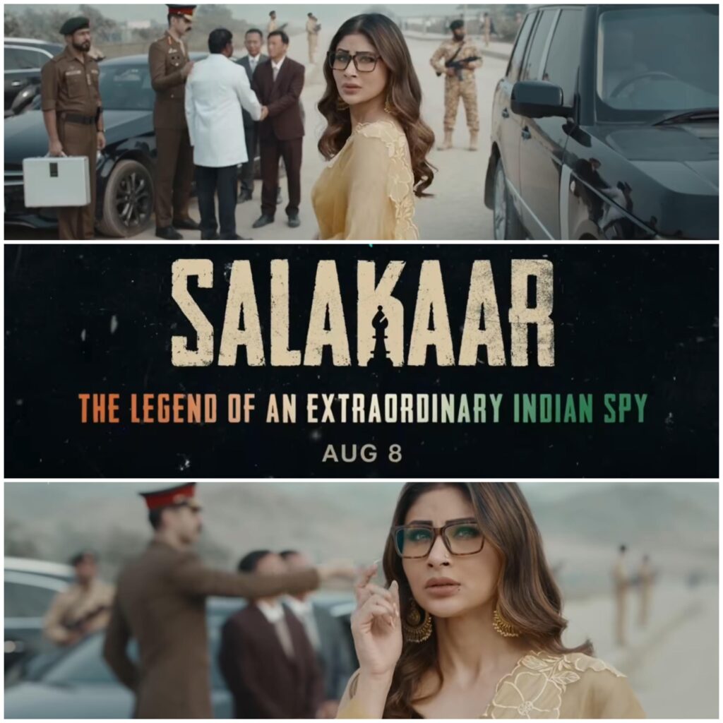 Bollywood News :सलाकार First Look: मौनी रॉय बनीं भारत की जासूस, थ्रिलर में दिखेगा नया एक्शन अवतार