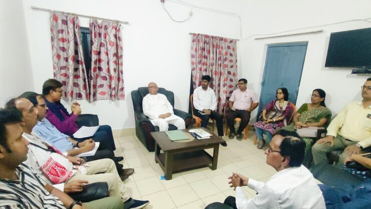 Jamshedpur News :Saryu Rai Holds Key Meeting Over Raj Bhavan Directive on Intermediate Education in Jharkhand
