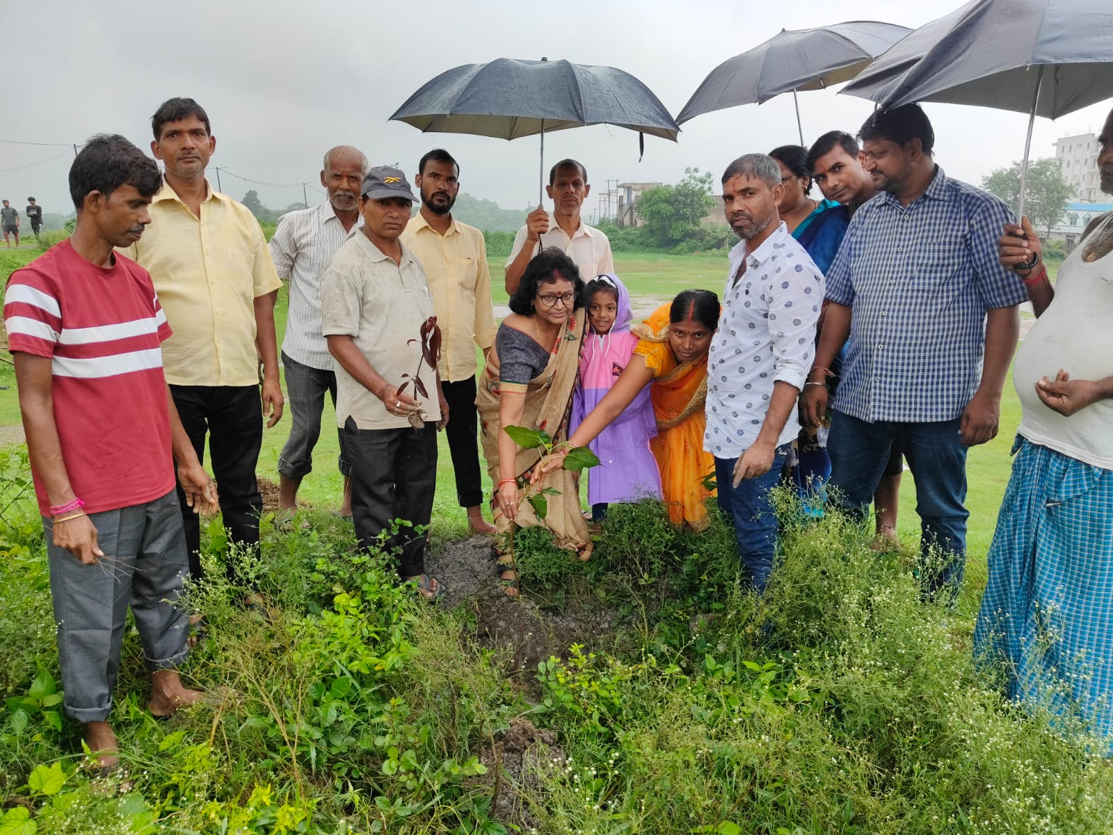 Adityapur News : अखिल भारतीय धोबी महासंघ ने की नदी पूजा और पौधारोपण, बलि प्रथा का विरोध