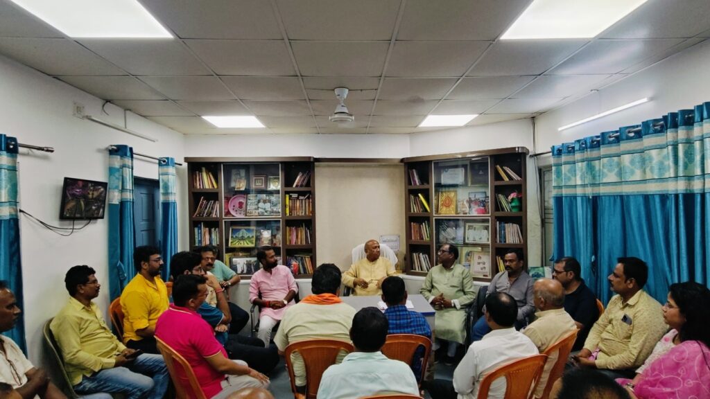 JAMSHEDPUR NEWS ;जमशेदपुर पूर्वी में जदयू का जनसंपर्क अभियान तेज