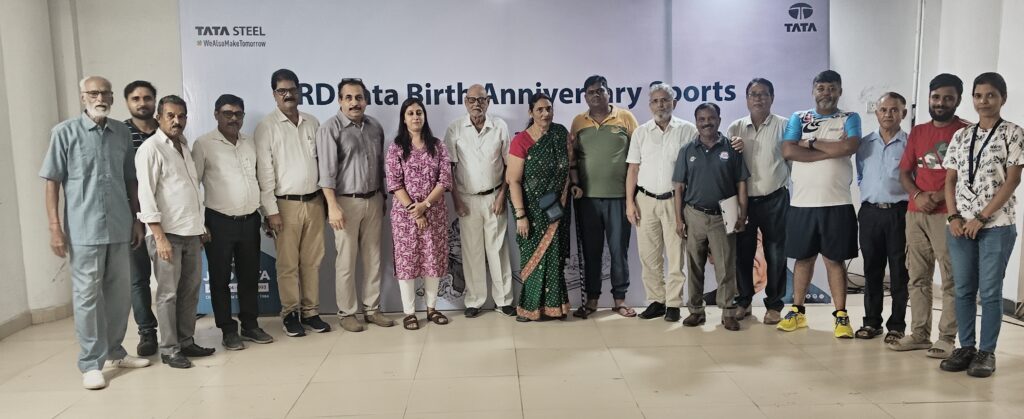 Tata Steel Sports Department organises Senior Citizen Carrom Championship to mark JRD Tata Birth Anniversary