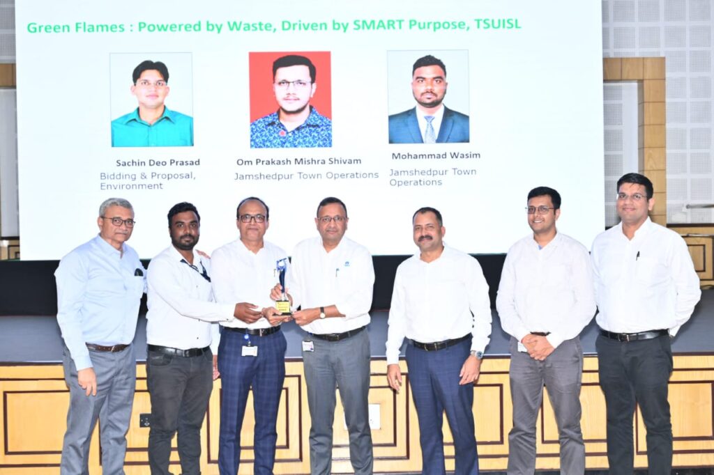 JAMSHEDPUR NEWS : टीम टाटा स्टील यूआईएसएल ने टाटा स्टील रीच प्रतियोगिता 2025 में प्रथम पुरस्कार जीता