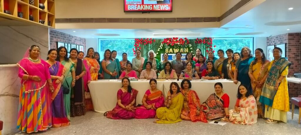 Jamshedpur News :इनर व्हील क्लब ऑफ जमशेदपुर सावन मिलन समारोह का भव्य आयोजन