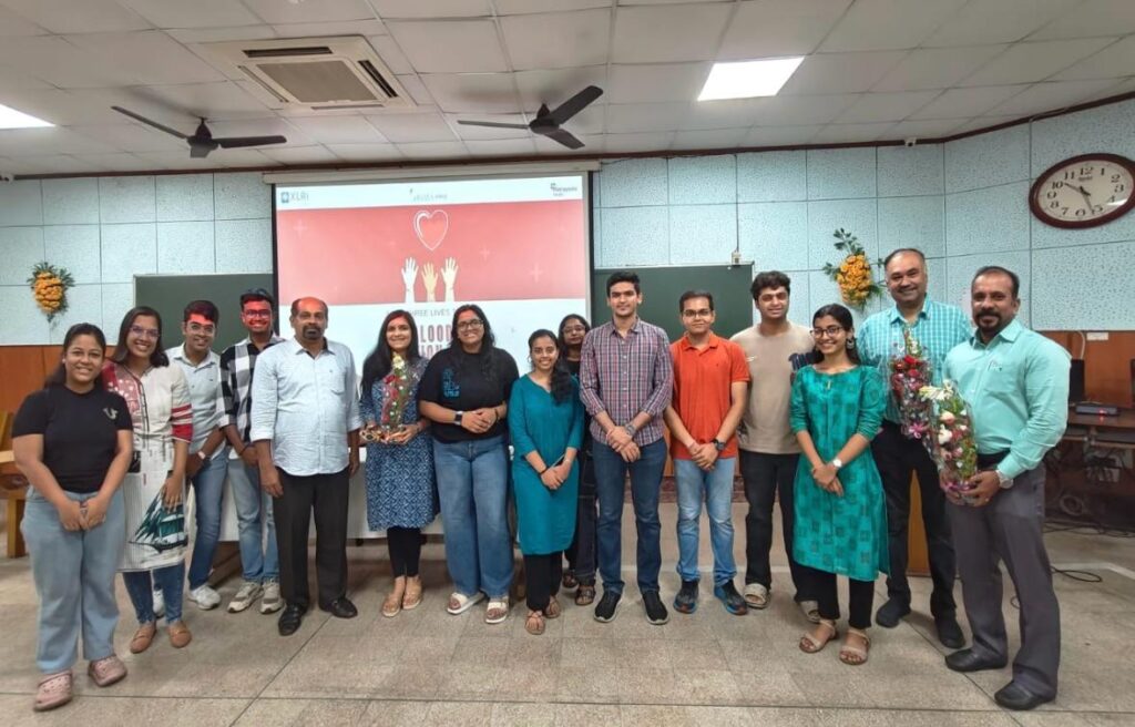 Jamshedpur News :XLRI Blood Donation Drive Collects 100+ Units, Extending the Gift of Life to 300+ People