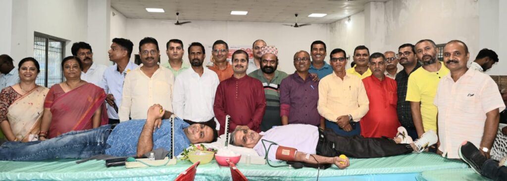 Jamshedpur News :मिथिला सांस्कृतिक परिषद जमशेदपुर द्वारा रक्तदान शिविर का आयोजन, 152 रक्तदाताओं ने किया रक्तदान