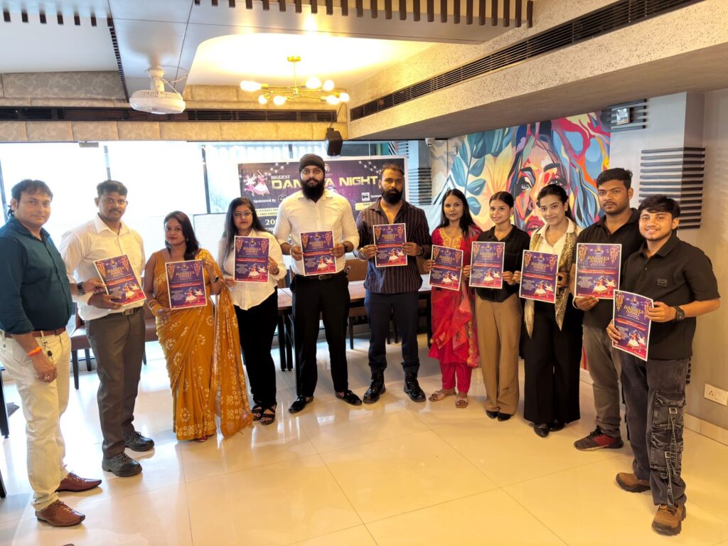 JAMSHEDPUR NEWS : बाराद्वारी मैदान में गूंजेगी गरबा की थाप – शर्मास इवेंट्स ला रहा है द बिगेस्ट डांडिया नाइट 20 सितंबर को