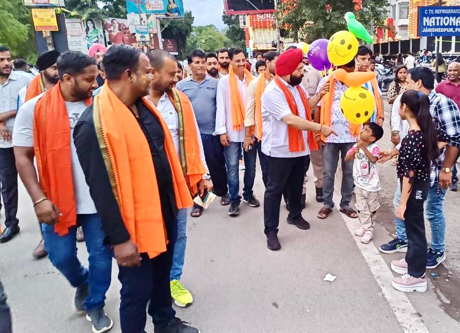 Jamshedpur News :माँ दुर्गा का आशीर्वाद समाज में सुख, शांति और समृद्धि लाए : काले