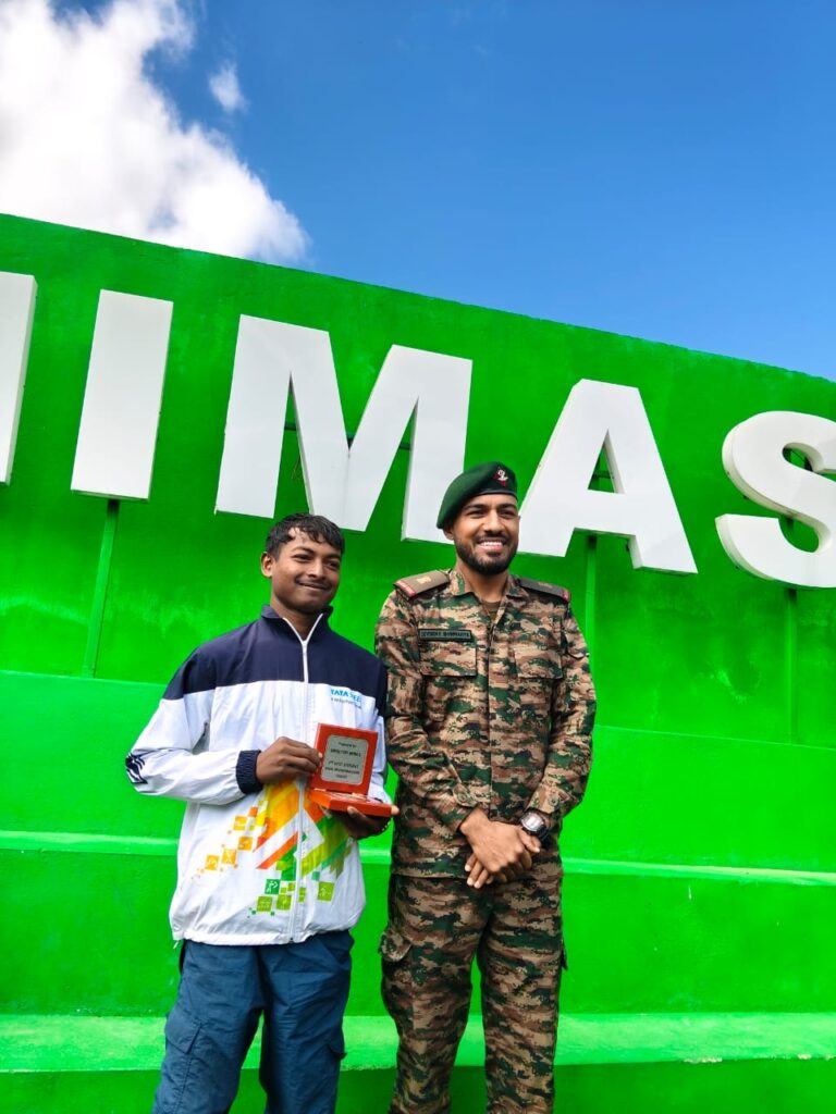 Jamshedpur News :Ram Hembrom of Tata Steel Foundation Secures 2nd Position in Basic Mountaineering Course Conducted by the National Institute of Mountaineering and Adventure Sports