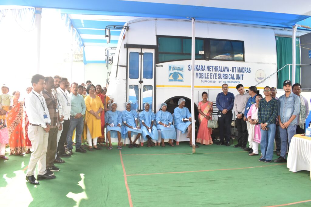 Tata Steel Foundation Organises Cataract Screening and Surgery Camp at Gamharia under its Public Health Initiative