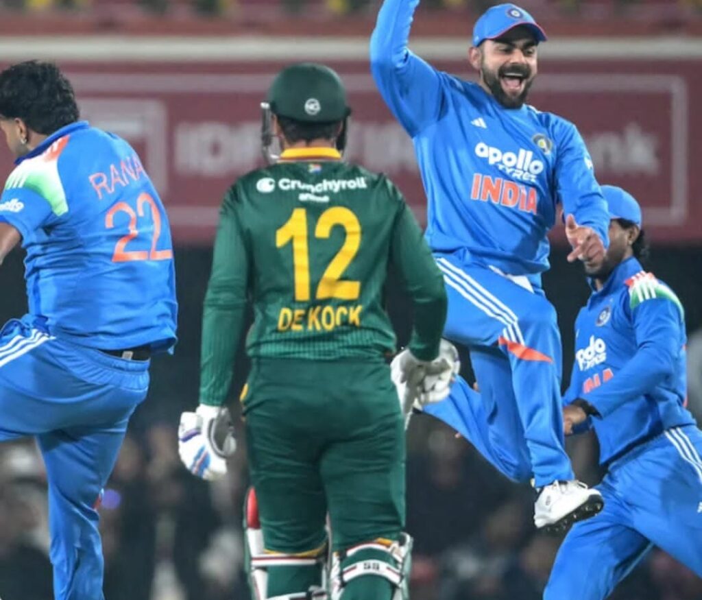IND vs SA रांची वनडे: टीम इंडिया की 17 रन से रोमांचक जीत