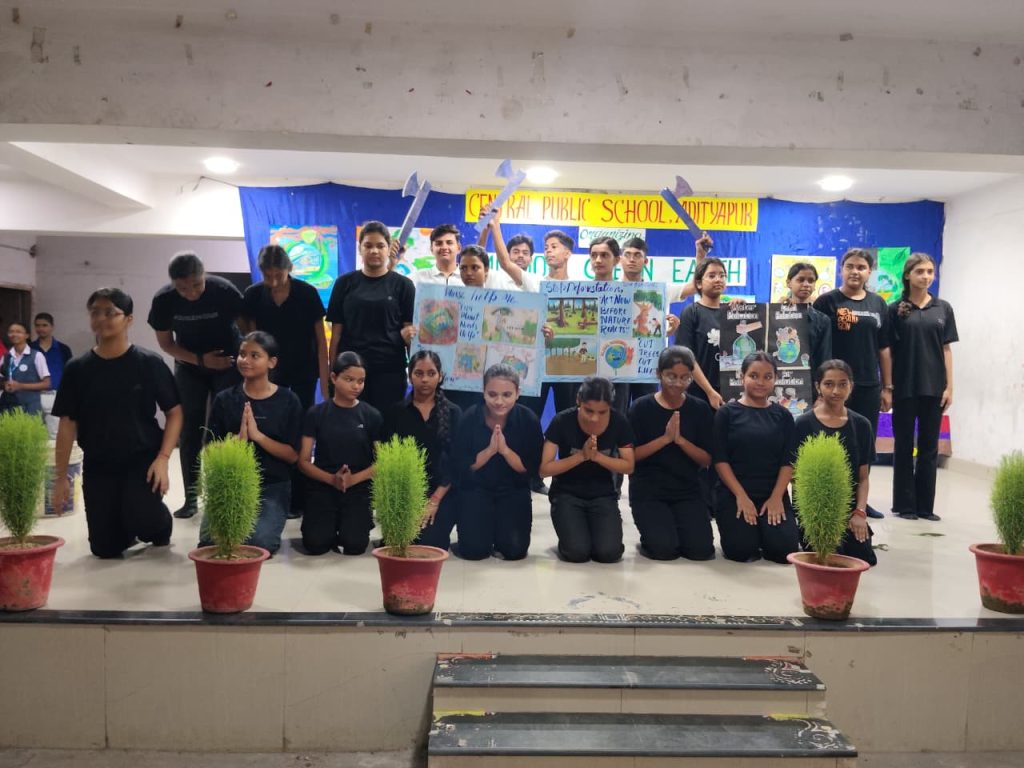 "Central Public School Adityapur Mission Green Earth