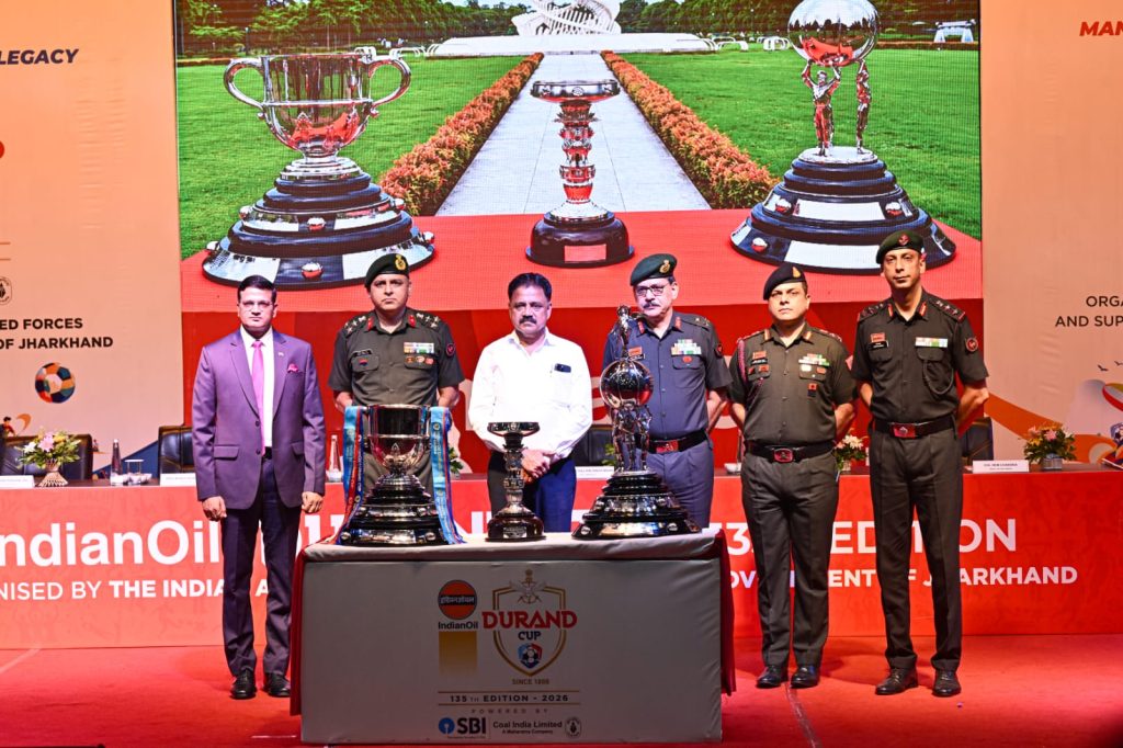Jharkhand embraces 135th IndianOil Durand Cup as Trophy Tour marks Ranchi’s historic debut as host venue