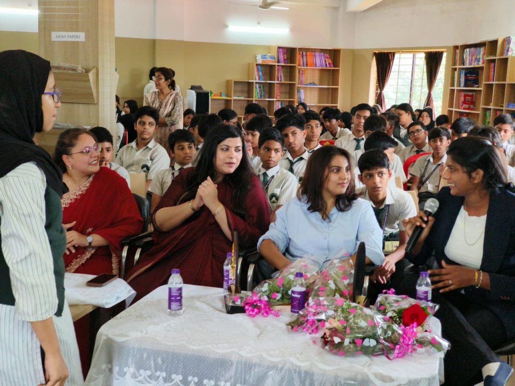 JAMSHEDPUR NEWS :विश्व युवा कौशल दिवस पर एहसीन इंटरनेशनल स्कूल में टेड टॉक कार्यक्रम आयोजित