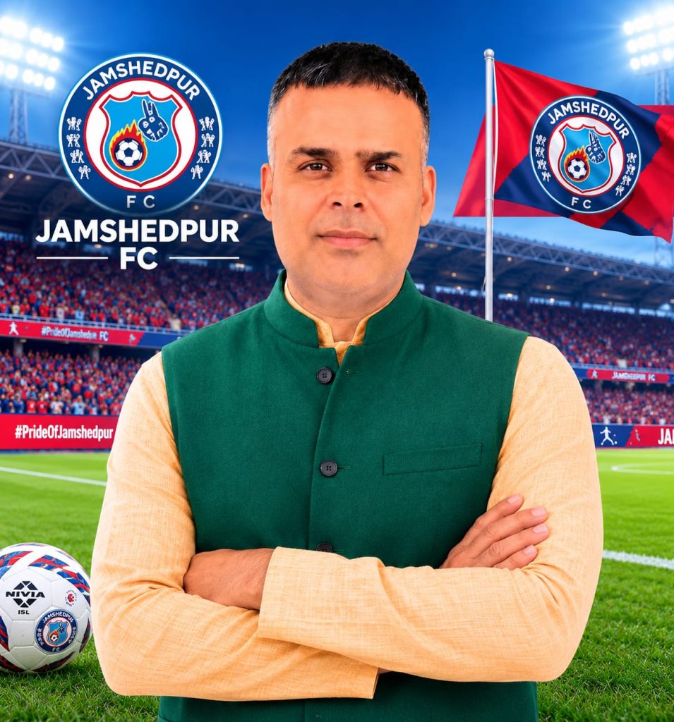 JAMSHEDPUR NEWS :हजारों खिलाड़ियों के सपनों को न तोड़े टाटा स्टील, JFC जारी रखे : सौरभ विष्णु