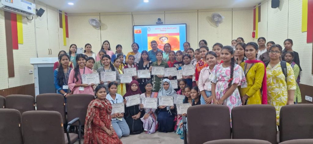 Premchand Jayanti celebration at Jamshedpur Women's University Hindi Department
