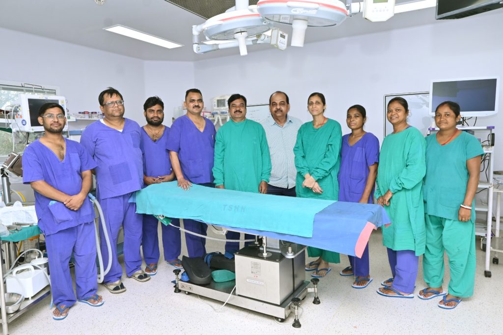 Tata Main Hospital Noamundi successfully performs first Total Laparoscopic Hysterectomy TLH surgery in OMQ division