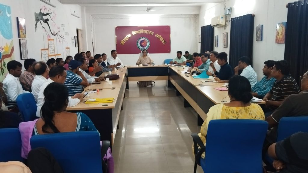 Kolhan University Vice Chancellor Prof Anjila Gupta chairs second review meeting for upcoming convocation preparations