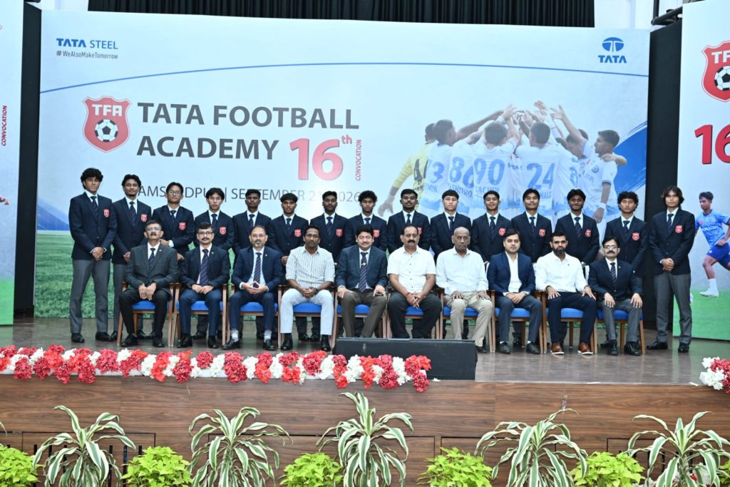 Jamshedpur News :Tata Football Academy holds 16th Convocation, celebrates emerging football talent